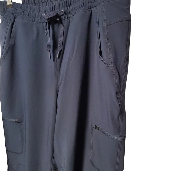 Eddie Bauer | Womens' Fleece-Lined Pull-On Pants | Navy Blue | NWT - Picture 7 of 8